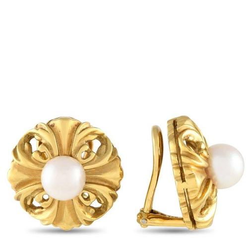Other brand - Boucles doreilles - 18 carats Or jaune,, Handtassen en Accessoires, Oorbellen
