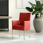 Leren eetkamerstoel Spark - Toledo Ducati (rood) - Poten, Huis en Inrichting, Stoelen, Nieuw, Ophalen of Verzenden, Rood, Industrieel, Modern