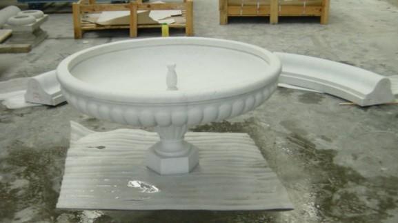 Fontaine Blanc Carrare liquidation de stock, Tuin en Terras, Waterpartijen en Fonteinen, Ophalen