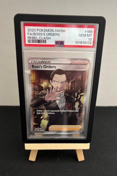 Pokémon - 1 Graded card - Giovanni #189 First edition, Foil, Hobby en Vrije tijd, Verzamelkaartspellen | Pokémon