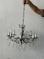 Lustre - Bronze, Cristal - Lustre avec cristaux