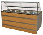 Gekoeld Buffet GN 5x 1/1 | Statisch | 230V | Met led, Zakelijke goederen, Verzenden, Nieuw in verpakking
