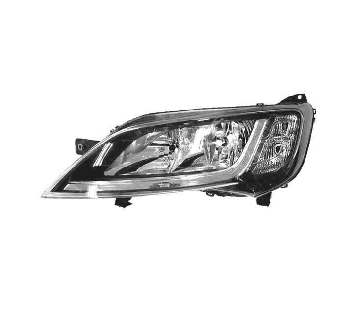 Phare Gauche Pour Peugeot Boxer 2014- Noir, Auto-onderdelen, Verlichting, Verzenden