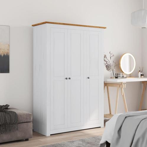 vidaXL Kledingkast Panama Range 118x50x171,5 cm grenenhout, Huis en Inrichting, Kasten | Kleerkasten, Nieuw, Verzenden