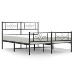 Metaal Bedframe Zwart 120x190 | Retour Deal | 60% Korting!, Verzenden, Zwart, Nieuw, Overige maten