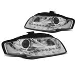 Audi A4 B7 04-08 LED indicator Chrome LED koplamp units, Auto-onderdelen, Verzenden, Nieuw, Audi
