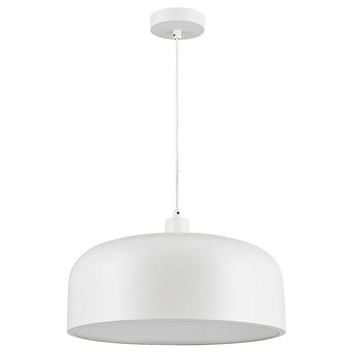 Hanglamp plafondlamp - wit - 38 cm - metaal, Maison & Meubles, Lampes | Suspensions, Envoi