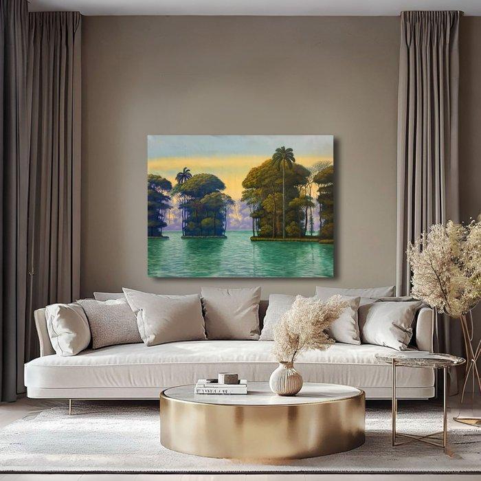 Renier C. (XX) - El secreto del Paisaje, Antiek en Kunst, Kunst | Designobjecten