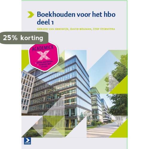 Boekhouden voor het hbo 1 9789039528105 Gerard van Heeswijk, Livres, Livres scolaires, Envoi