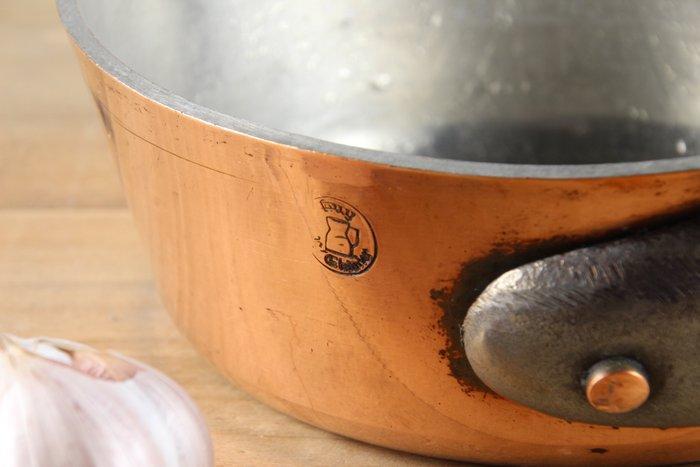 Steelpan - Professional - Ø16cm - 3mm - Koper, Tin, Antiek en Kunst, Antiek | Keukengerei