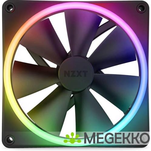 NZXT F140 RGB DUO - 140mm RGB Fan - Single - Black, Informatique & Logiciels, Refroidisseurs d'ordinateur, Envoi
