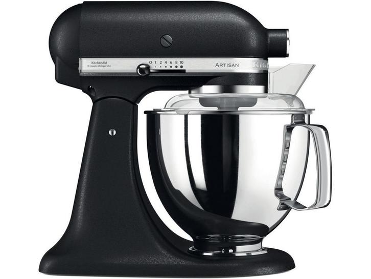 KitchenAid Artisan 5KSM175PSEBK - Keukenrobot - 4,8L RVS kom, Elektronische apparatuur, Keukenmixers, Zo goed als nieuw, Verzenden