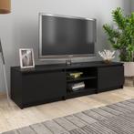VD Tv-meubel 140 x 40 x 35,5 cm spaanplaat zwart, Autos : Divers, Verzenden