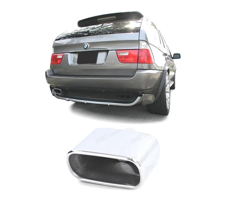 EMBOUT DÉCHAPPEMENT EN INOX UNIVERSEL, Auto-onderdelen, Uitlaatsystemen, Verzenden