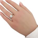 Ring - 18 karaat Geel goud - 0.30ct. tw. Diamant, Handtassen en Accessoires, Ringen, Nieuw
