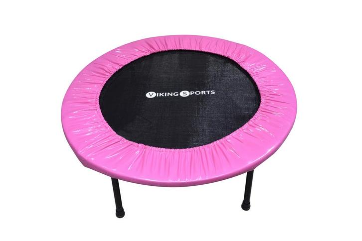 Fitness trampoline - opvouwbaar -  101x22,5 cm - roze, Kinderen en Baby's, Speelgoed | Buiten | Trampolines, Nieuw, Ophalen of Verzenden