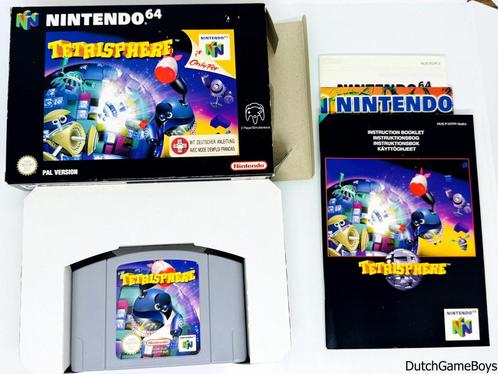 Nintendo 64 / N64 - Tetrisphere - UKV, Games en Spelcomputers, Games | Nintendo 64, Gebruikt, Verzenden