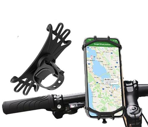 Hbs W-0098 Universele Fiets Telefoonhouder - 360° Draaibaar, Fietsen en Brommers, Fietsaccessoires | Overige Fietsaccessoires