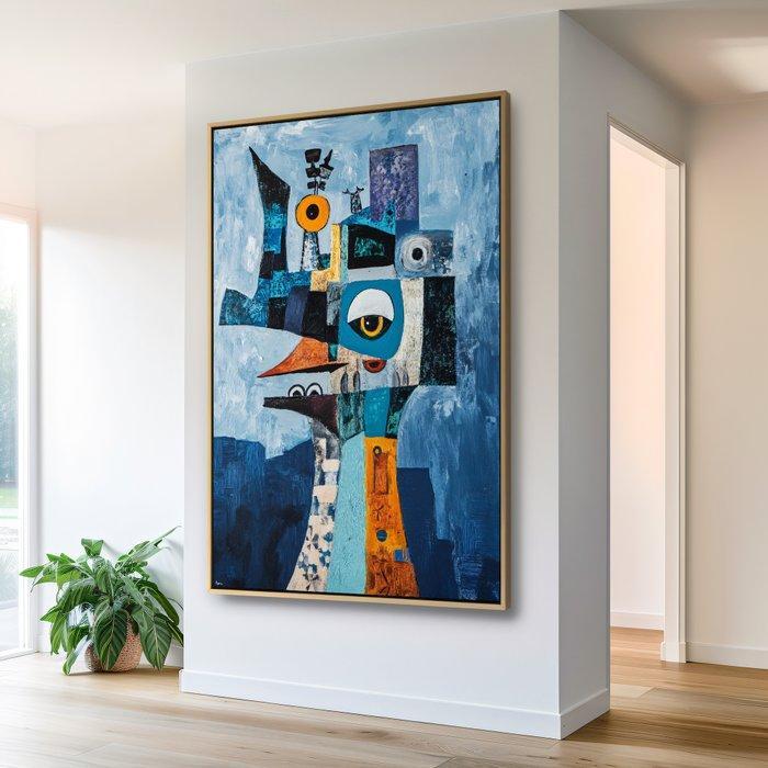 Felix van Horst - Cubist Vision (XXL), Antiek en Kunst, Kunst | Designobjecten