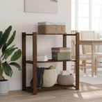 vidaXL Opbergrek 3-laags 80x38x90 cm massief grenenhout, Verzenden, Nieuw