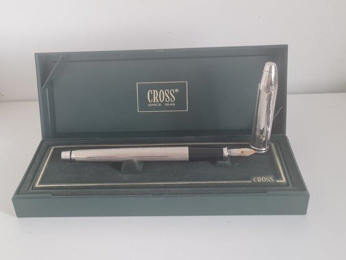 Cross - Townsend plaqué platine moyenne plume AT0046-1M, Verzamelen, Pennenverzamelingen
