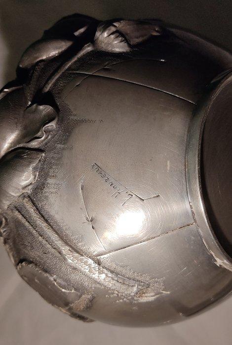 L. Houzeaux - Vaas - Tin, Antiek en Kunst, Kunst | Designobjecten