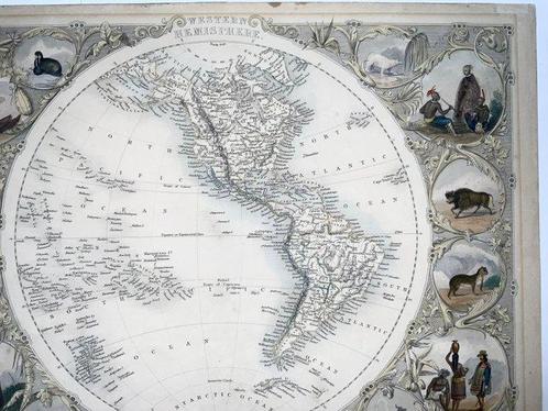 Western Hemisphere - Amerika; The Illustrations by H. Warren, Boeken, Atlassen en Landkaarten