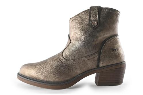 Mustang Enkellaarzen in maat 38 Cognac | 5% extra korting, Kleding | Dames, Schoenen, Overige kleuren, Gedragen, Lage of Enkellaarzen