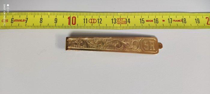 Dasspeld - 18 karaat Geel goud, Handtassen en Accessoires, Antieke sieraden