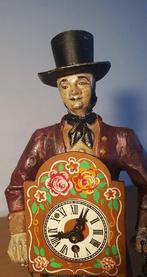 Klokkenmannetje tafelklok - Vintage - Gietijzer - 1940-1950