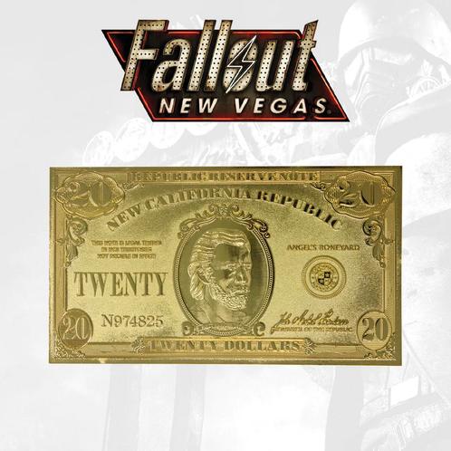 Fallout: New Vegas Replica New California Republik 20 Dollar, Collections, Cinéma & Télévision, Enlèvement ou Envoi