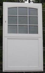 padoek houten raam , chassis , venster 113 x 192, Raamkozijn, 150 tot 225 cm, Zo goed als nieuw, 75 tot 150 cm