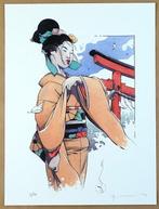 Michetz, Marc - 1 Offset Print - Geisha au Kimono Orange, Livres