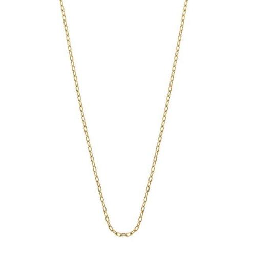 Halsketting - 14 karaat Geel goud - Fiets ketting, Handtassen en Accessoires, Kettingen