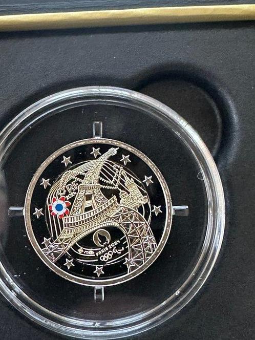 Frankrijk. 2 Euro 2024 La Tour Eiffel Danse Proof  (Zonder, Postzegels en Munten, Munten | Europa | Euromunten
