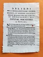 AA. VV. - Lotto manoscritti ottocenteschi sui Medici dei, Collections