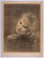 Armand Berton (1854-1917) - La Rieuse, Antiek en Kunst