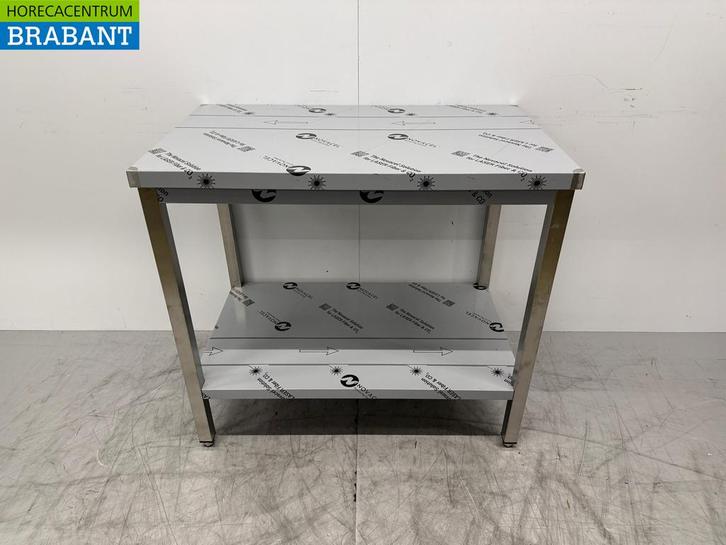 Table de travail en acier inoxydable avec étagère inférieure, Articles professionnels, Horeca | Autre, Envoi