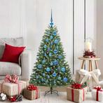 vidaXL Kunstmatige Hinged Kerstboom Groen 120 cm PVC en, Verzenden, Nieuw