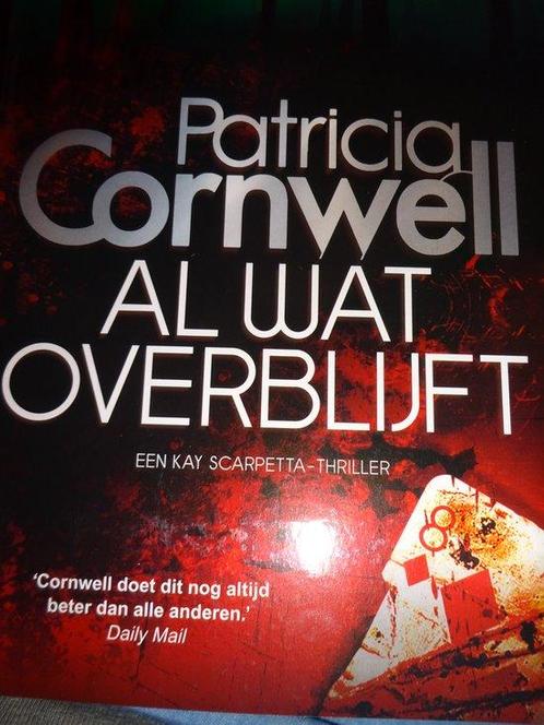 Al wat overblijft Patricia Cornwell 9789021038575, Livres, Livres Autre, Envoi