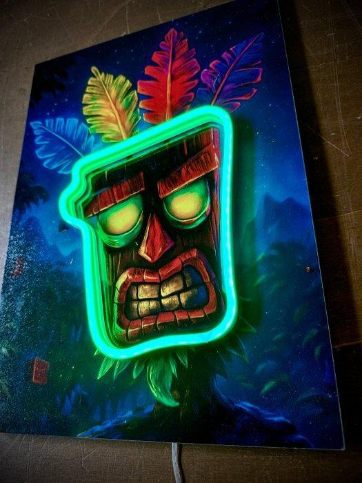 LEDMansion - De Geest Aku Aku- 25x35cm - LEDMansion -, Consoles de jeu & Jeux vidéo, Consoles de jeu | Accessoires Autre