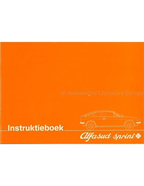 1976 ALFA ROMEO ALFASUD SPRINT Q INSTRUCTIEBOEKJE NEDERLANDS, Auto diversen, Handleidingen en Instructieboekjes, Ophalen of Verzenden