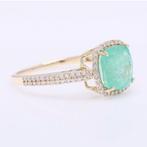 Zonder minimumprijs - Ring - 14 karaat Geel goud - 2.52ct., Handtassen en Accessoires, Ringen, Nieuw