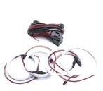 ANGEL EYES FULL LEDS SMD BMW E46 E36 E38 E39 PHARE HALOGÈNE, Auto-onderdelen, Verzenden, Nieuw