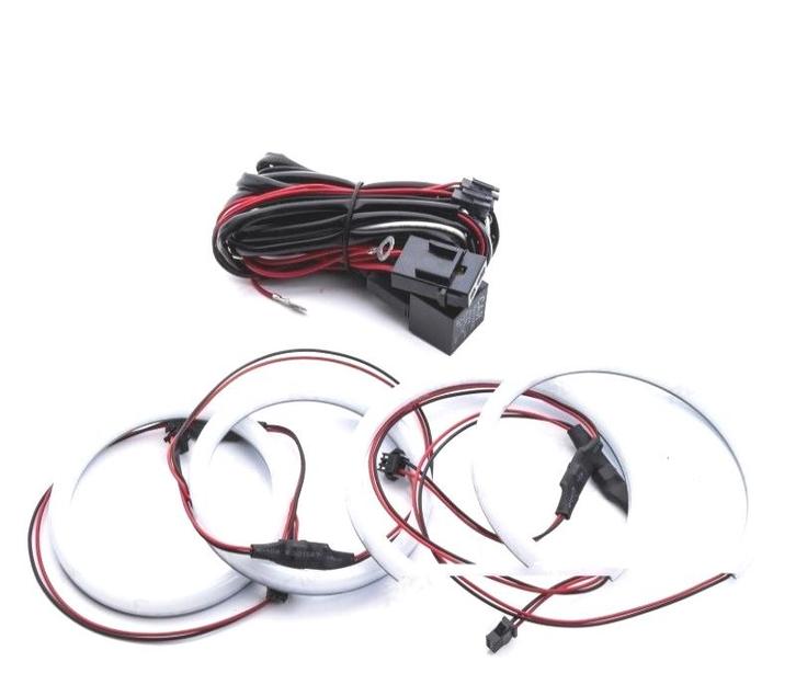 ANGEL EYES FULL LEDS SMD BMW E46 E36 E38 E39 PHARE HALOGÈNE, Auto-onderdelen, Verlichting, Verzenden