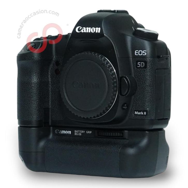 Canon EOS 5D Mark II + battery grip nr. 0304, Audio, Tv en Foto, Fotocamera's Digitaal, Gebruikt, Canon, 8 keer of meer, Ophalen of Verzenden