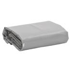 vidaXL Dekzeil 650 g/m² 3x6 m grijs, Verzenden, Nieuw