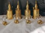 3 lampe pigeon 1 olympe - Petroleumlamp (4) - Verguld