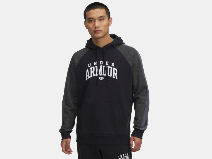Under Armour Rival Flc Cb Hood-Blk - Maat SM, Kleding | Heren, Truien en Vesten, Zwart, Nieuw, Maat 46 (S) of kleiner, Ophalen of Verzenden