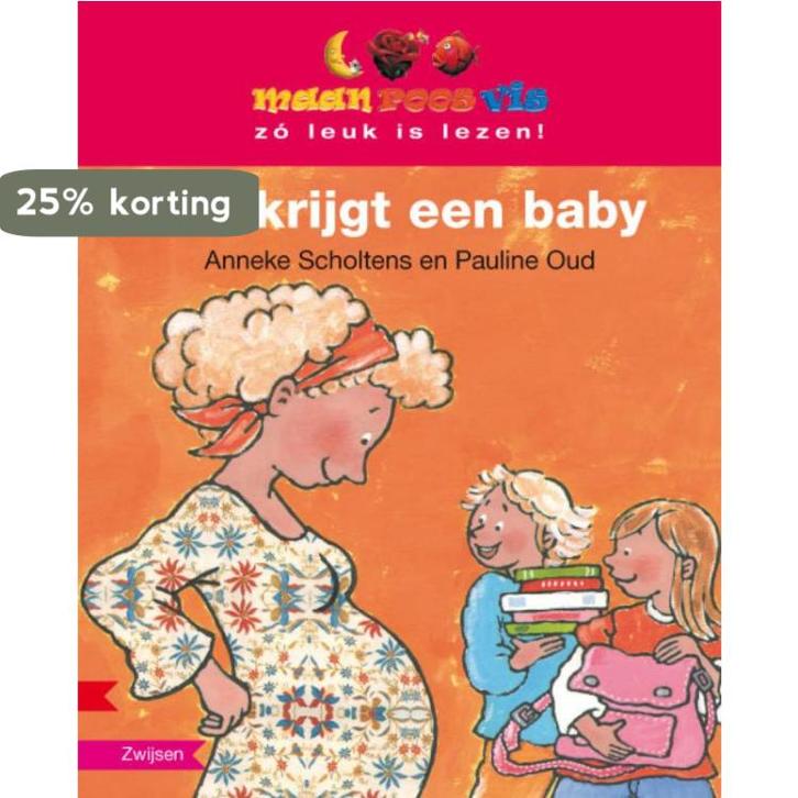Juf krijgt een baby / Maan roos vis 9789048701568, Boeken, Kinderboeken | Jeugd | onder 10 jaar, Gelezen, Verzenden